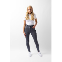 Vollbesatz-Grip-Reithose für alle Jahreszeiten Horze Mira Schwarz