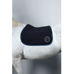 Tapis de selle Rider Harcour Karembar Bleu français Tapis de selle Rider Harcour Karembar Bleu français