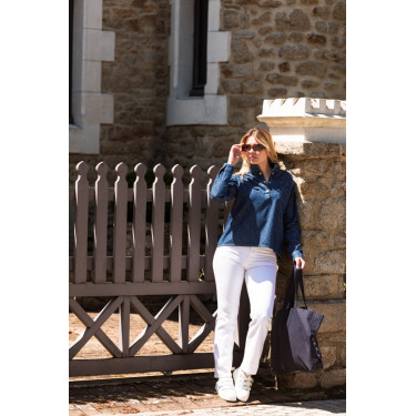 Bluse Harcour Blissy Damen Reithose Grau