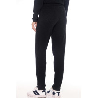 Jogging Harcour Joggi Damen Schwarz Glitzer