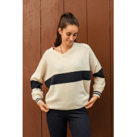 Pull Harcour Polisa femme Ivoire