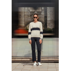 Damenpullover Harcour Polisa Elfenbein Beige