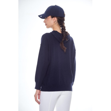 Sweat Harcour Santa Damen Marine Marineblau