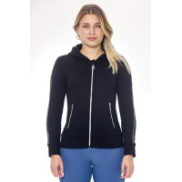 Zip-Sweatshirt Harcour Sworm Damen Schwarz