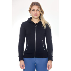 Zip-Sweatshirt Harcour Sworm Damen Schwarz