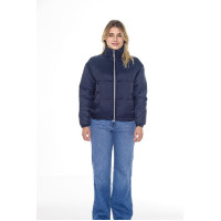 Damenjacke Harcour Janari Puffer Marine / Silber Blau