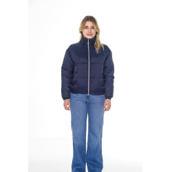 Damenjacke Harcour Janari Puffer Marine / Silber Blau