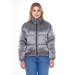 Damenjacke Harcour Janari Puffer Marine / Silber Blau