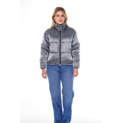Damenjacke Harcour Janari Puffer Marine / Silber Blau