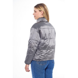 Damenjacke Harcour Janari Puffer Marine / Silber Blau
