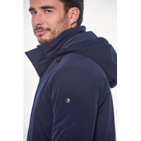 Langer Parka Harcour Paulin Herren Marine Marineblau