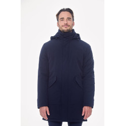 Langer Parka Harcour Paulin Herren Marine Marineblau Langer Parka Harcour Paulin Herren Marine Marineblau