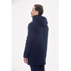 Langer Parka Harcour Paulin Herren Marine Marineblau Langer Parka Harcour Paulin Herren Marine Marineblau