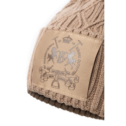 Strickmütze B Vertigo Faye Braun Schlamm Beige