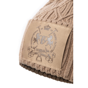 Strickmütze B Vertigo Faye Braun Schlamm Beige Strickmütze B Vertigo Faye Braun Schlamm Beige