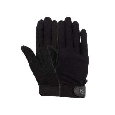 Horze Basic Polygrip Handschuhe Schwarz