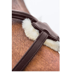 Trense mit kombiniertem Reithalfter Prescott Horze Trense mit kombiniertem Reithalfter Prescott Horze