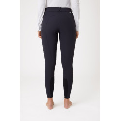 Damen-Reithose Horze Grand Prix mit Silikon-Besatz Dunkelblau