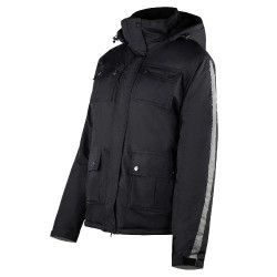 Horze WinterRider Jacke Schwarz Horze WinterRider Jacke Schwarz