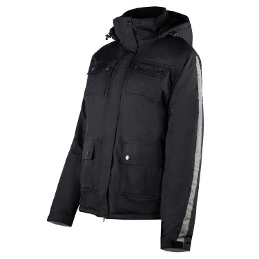 Horze WinterRider Jacke Schwarz Horze WinterRider Jacke Schwarz
