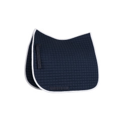 Dressurschabracke Horze River Dunkelblau / Weiß Dressurschabracke Horze River Dunkelblau / Weiß