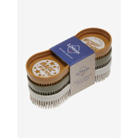 Trio de brosses LeMieux Wizard Brush Ginger / alpine / stone