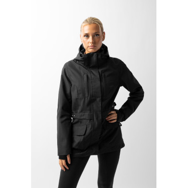 Technische Schutzjacke Horze Jadine Damen Schwarz