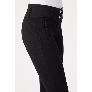 Reithose mit Lederbesatz Daniela Damen Horze Reithose mit Lederbesatz Daniela Damen Horze