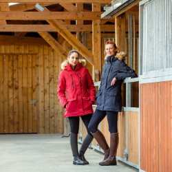 Langer Parka Brooke Horze Damen Dunkelmarineblau Langer Parka Brooke Horze Damen Dunkelmarineblau