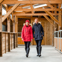 Langer Parka Brooke Horze Damen Dunkelmarineblau Langer Parka Brooke Horze Damen Dunkelmarineblau