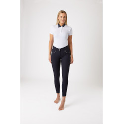 Hochbund-Reithose mit Silikon-Besatz Aubrey Horze Damen Hochbund-Reithose mit Silikon-Besatz Aubrey Horze Damen