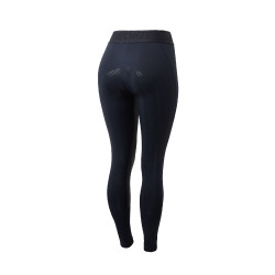 Reithose mit Vollbesatz aus Silikon Madison Damen Horze Dunkelmarineblau