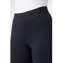 Reithose mit Vollbesatz aus Silikon Madison Damen Horze Dunkelmarineblau