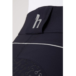Reithose mit hohem Bund und Vollbesatz aus Silikon Aubrey Damen Horze Dunkelmarineblau Reithose mit hohem Bund und Vollbesatz aus Silikon Aubrey Damen Horze Dunkelmarineblau