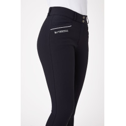 Reithose Vollbesatz Silikon Formend Patricia Damen B Vertigo Dunkelmarine / Weiß Blau Reithose Vollbesatz Silikon Formend Patricia Damen B Vertigo Dunkelmarine / Weiß Blau