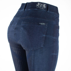 Reithose Jeans Vollbesatz Silikon Elle Damen B Vertigo Dunkelblau Reithose Jeans Vollbesatz Silikon Elle Damen B Vertigo Dunkelblau