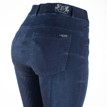 Reithose Jeans Vollbesatz Silikon Elle Damen B Vertigo Reithose Jeans Vollbesatz Silikon Elle Damen B Vertigo