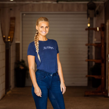 Reithose Jeans Vollbesatz Silikon Elle Damen B Vertigo Reithose Jeans Vollbesatz Silikon Elle Damen B Vertigo