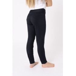 Winter-Reithose mit Silikon-Vollbesatz Active Kinder Horze Dunkelmarineblau Winter-Reithose mit Silikon-Vollbesatz Active Kinder Horze Dunkelmarineblau