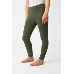 Gillian Kinder-Vollbesatz-Leggings Horze Khakigrüner Käfer Grün Gillian Kinder-Vollbesatz-Leggings Horze Khakigrüner Käfer Grün
