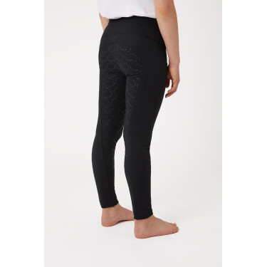 Gillian Kinder-Vollbesatz-Leggings Horze Schwarz
