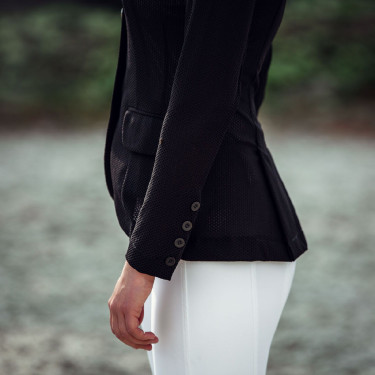 Wettkampfjacke mit Mesh Gabrielle Damen B Vertigo Schwarz Wettkampfjacke mit Mesh Gabrielle Damen B Vertigo Schwarz