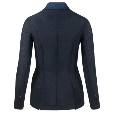 Wettkampfjacke mit Mesh Gabrielle Damen B Vertigo Dunkelmarineblau