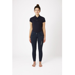 Reithose Meghan Vollbesatz Silikongrip Damen B Vertigo Dunkelmarineblau Reithose Meghan Vollbesatz Silikongrip Damen B Vertigo Dunkelmarineblau