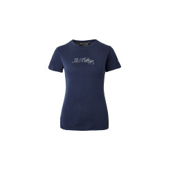 Wettkampf-Poloshirt kurzarm Daniele Damen B Vertigo Dunkelmarineblau