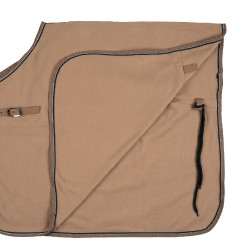 Abschwitzdecke Fleece Kiel Horze Hellbraun Abschwitzdecke Fleece Kiel Horze Hellbraun