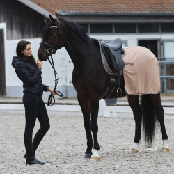 Abschwitzdecke Fleece Kiel Horze Hellbraun Abschwitzdecke Fleece Kiel Horze Hellbraun