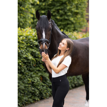 Anatomisches Zaumzeug Horze Somerset Schwarz