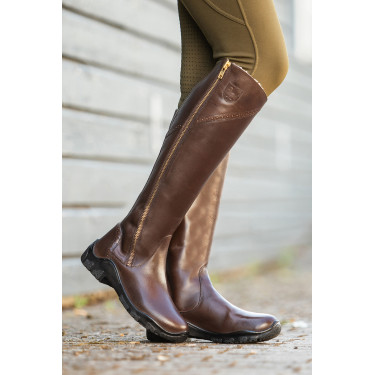 Gefütterte Lederstiefel Horze Aspen Damen Gefütterte Lederstiefel Horze Aspen Damen