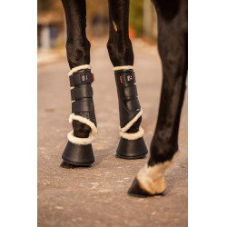 Geschlossene Gamaschen B Vertigo Wellington Schwarz